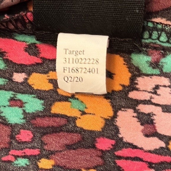 Who What Wear Women's Balloon Long Sleeve Soft Bow Cheetah Print Blouse Size M - Picture 13 of 15